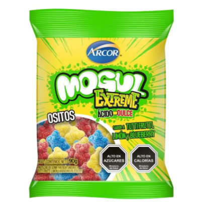 GOMITAS MOGUL EXTREME OSITOS 25GR.1
