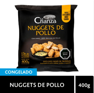 NUGGETS DE POLLO LA CRIANZA 400GR1