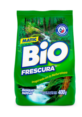 BIO FRESCURA EN POLVO VERDE 400GR1