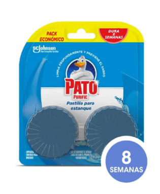 PASTILLAS PARA ESTANQUE PATO PURIFIC 80GR.1