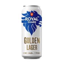CERVEZA ROYAL GUARD GOLDEN LAGER 4.5° 710CC1