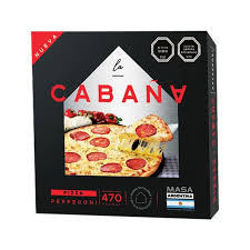 MINUTO VERDE PIZZA LA CABAÑA PEPPERONI 470GR1