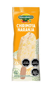 HELADO GUALLARAUCO CHIRIMOYA NARANJA 72G1