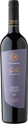 CARMENERE ESTAMPA GOLD 20161