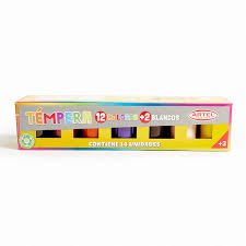 ARTEL TEMPERA 12+2 COLORES1