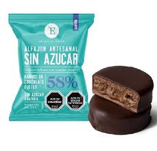 ALFAJOR MANJAR SIN AZÚCAR ENTRELAGOS 45GR.1