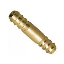 UNION BRONCE DENTADA PARA MANGUERA DE GAS 3/81