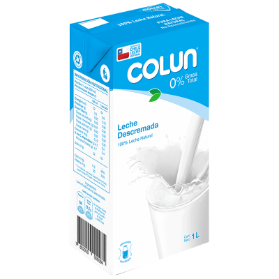 LECHE DESCREMADA COLUN 1 LT1