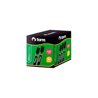 REPUESTO MINAS 0,5MM HB TORRE1