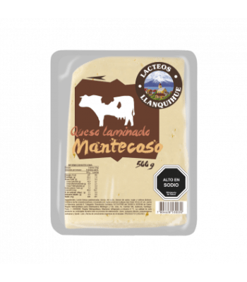 QUESO MANTECOSO LMINADO LLANQUIHUE 500GR1