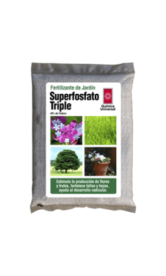 SUPER FOSFATO TRIPLE FERTILIZANTE DE JARDÍN 1KG1