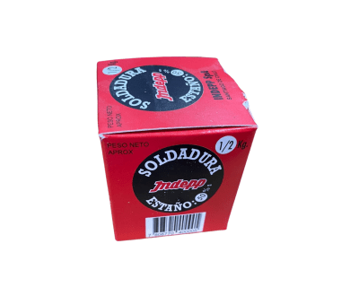 SOLDADURA ESTAÑO 1/2KG INDEPP2