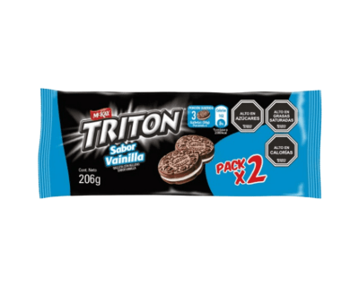 GALLETA TRITON VAINILLA PACK 252GR1