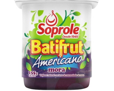 YOGURT SOPROLE BATIFRUT AMERICANO MORA 155GR.1