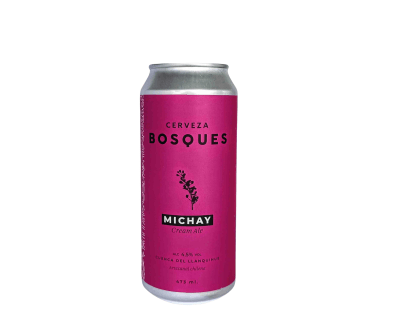 CERVEZA BOSQUES MICHAY CREAM ALE 473CC1