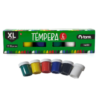 TEMPERA TORRE 6 COLORES1