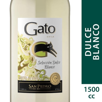 VINO BLANCO GATO DULCE 1.5LT1