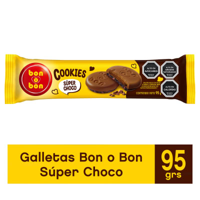 GALLETA SUPER CHOCO BON O BON 95GR1