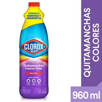CLOROX ROPA QUITAMANCHAS COLORES VIVOS 960GR1