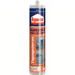 SELLANTE BUTÍLICO TAPAGOTERAS AGOREX GRIS 310ML