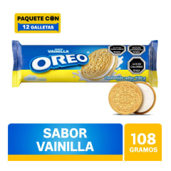 GALLETA OREO VAINILLA 108GR