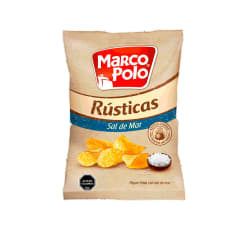 PAPAS RUSTICAS SAL DE MAR MARCO POLO 185g