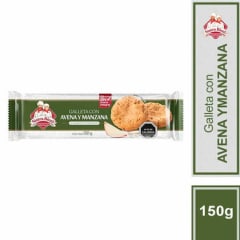 GALLETA AVENA MANZANA NUTRABIEN 150GR