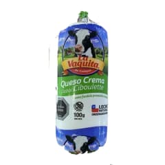 QUESO CREMA LA VAQUITA CIBOULETTE 100GR