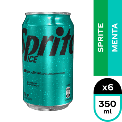 SPRITE ICE SIN AZUCAR 350ml