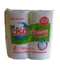 TOALLA DE PAPEL OSO PACK 2UN.