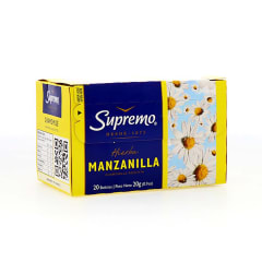 TE SUPREMO MANZANILLA 20u