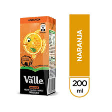 JUGO DEL VALLE NARANJA 200ML