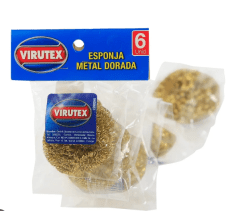 ESPONJA DORADA VIRUTEX INDIVIDUAL