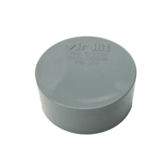 TAPA SANITARIA PVC GRIS 50MM