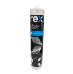 SILICONA ACÉTICA REX TRANSPARENTE 300ML
