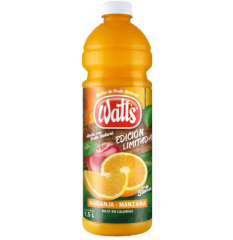 JUGO WATTS NARANJA - MANZANA 1.5LT