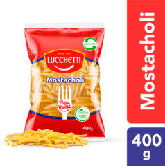 MOSTACHOLI LUCCHETTI 400GR.