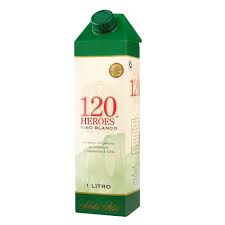 VINO EN CAJA 120 HEROES BLANCO 1.5LT