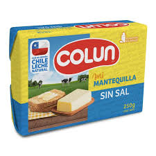 MANTEQUILLA COLUN SIN SAL 250gr