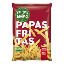 PAPAS PRE FRITAS FRUTOS DEL MAIPO 2.5KG