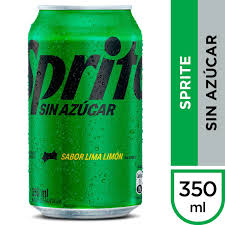 SPRITE SIN AZUCAR LATA 350ml