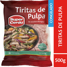 TIRITAS DE PULPA SUPER CERDO 500GR