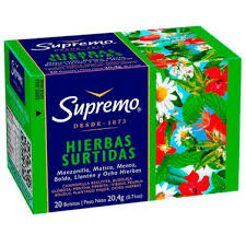 TE SUPREMO HIERBAS SURTIDAS 20u