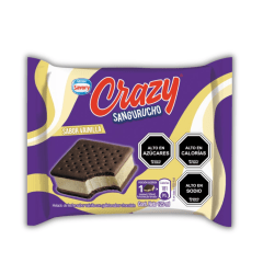 HELADO CRAZY SANGURUCHO VAINILLA 125ML.