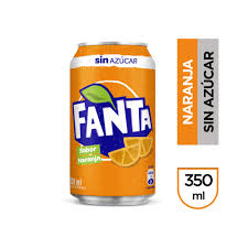 FANTA SIN AZÚCAR LATA 350ML