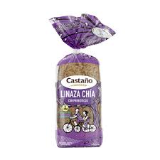 PAN CASTAÑO LINAZA CHIA 400G