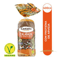 PAN CASTAÑO CALABAZA 400G