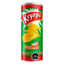 PAPAS FRITAS KRYZPO SABOR CREMA CEBOLLA 130g