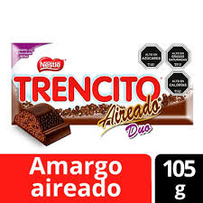 CHOCOLATE TRENCITO AIREADO DUO 105GR.