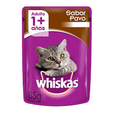WHISKAS SABOR PAVO 85GR.